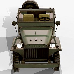 3D WillysMA1941 model