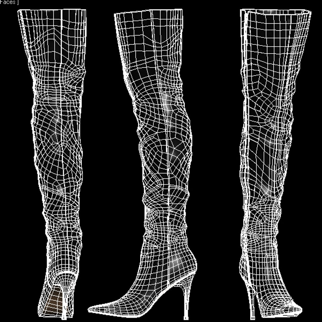 Boot Sexy 3d Model