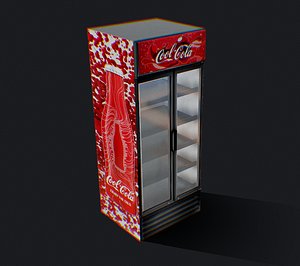 Soda Fridge 3D model