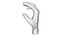 Realistic Hand model pose gesture 16