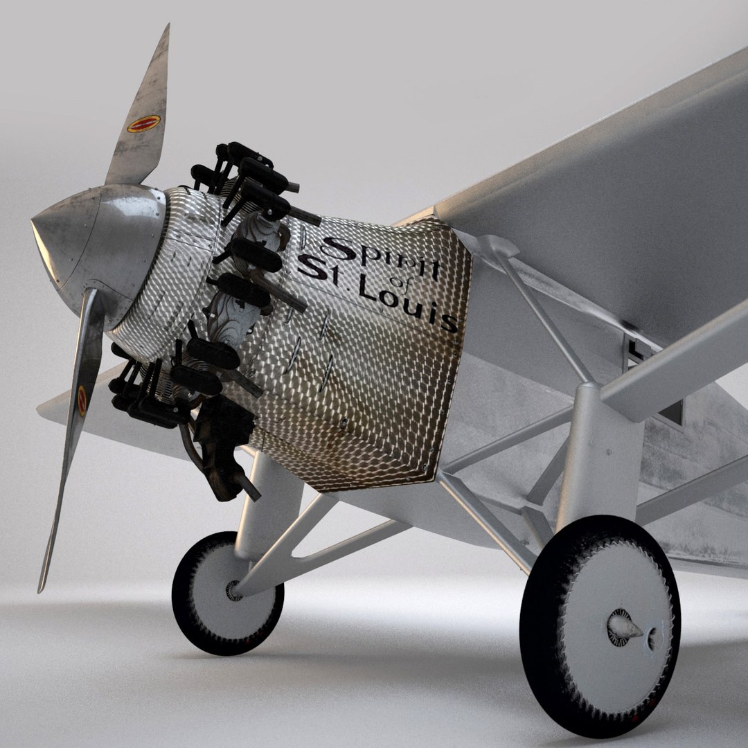 Maquette : Le Spirit of Saint Louis