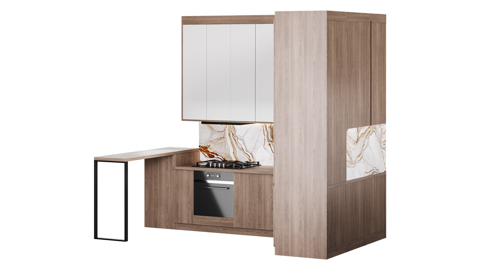 Modern Kitchen 33 3D Model - TurboSquid 2309388