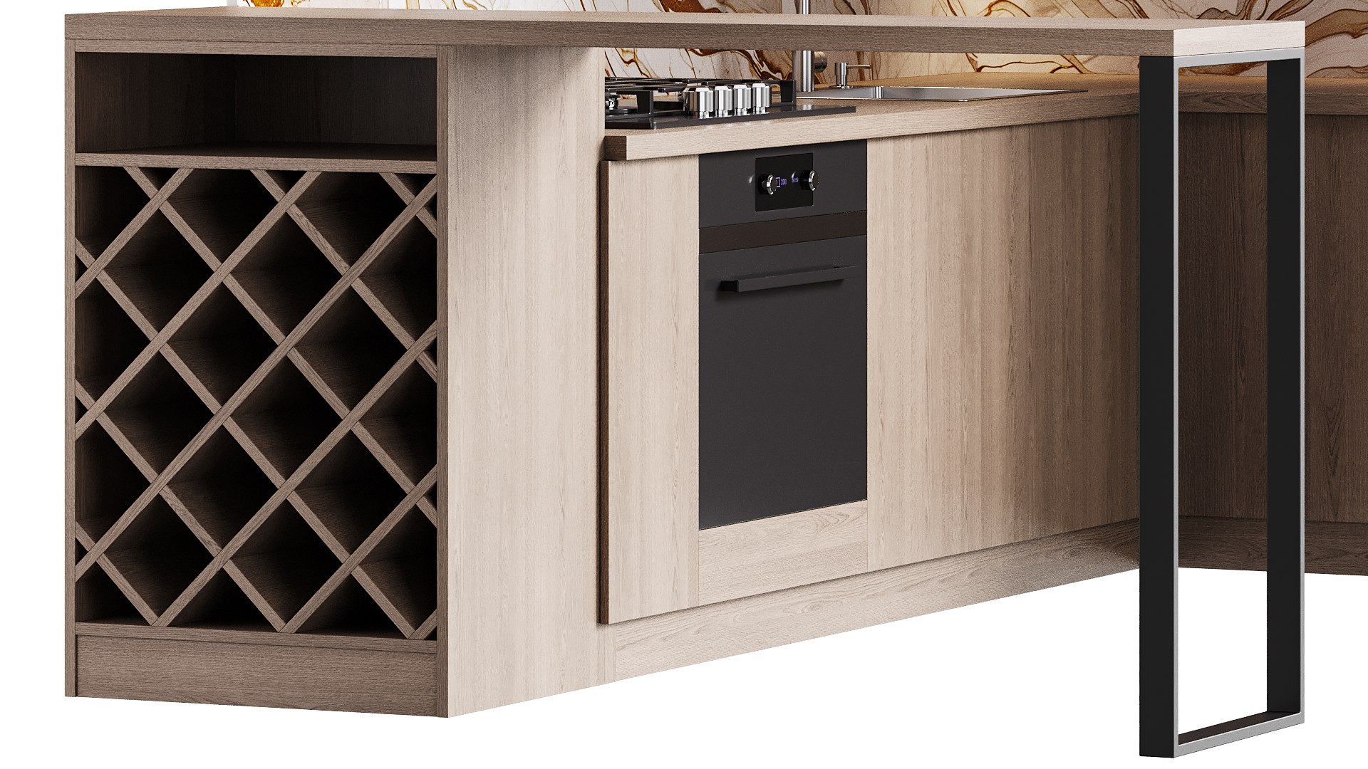 Modern Kitchen 33 3D Model - TurboSquid 2309388