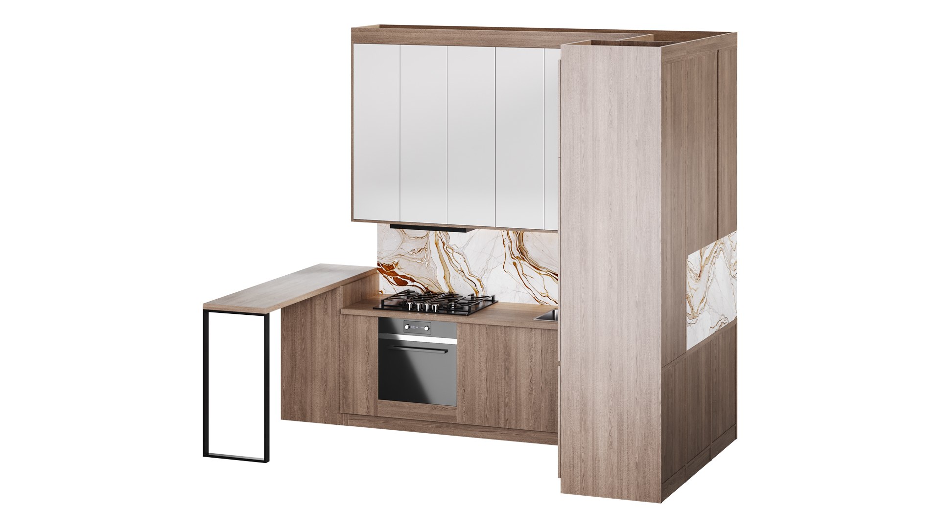 Modern Kitchen 33 3D Model - TurboSquid 2309388