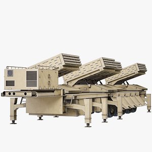 Roketsan Jobaria TR-122 Defense Rocket System Rigged PBR