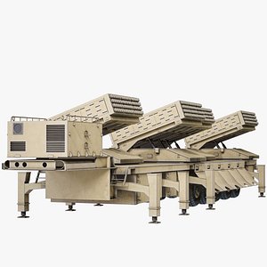 Roketsan Jobaria TR-122 Defense Rocket System Rigged PBR