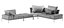 Saba Italia Pixel Light sofa set 4