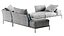 Saba Italia Pixel Light sofa set 4
