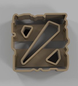 3D DOTA2 COOKIE CUTTER