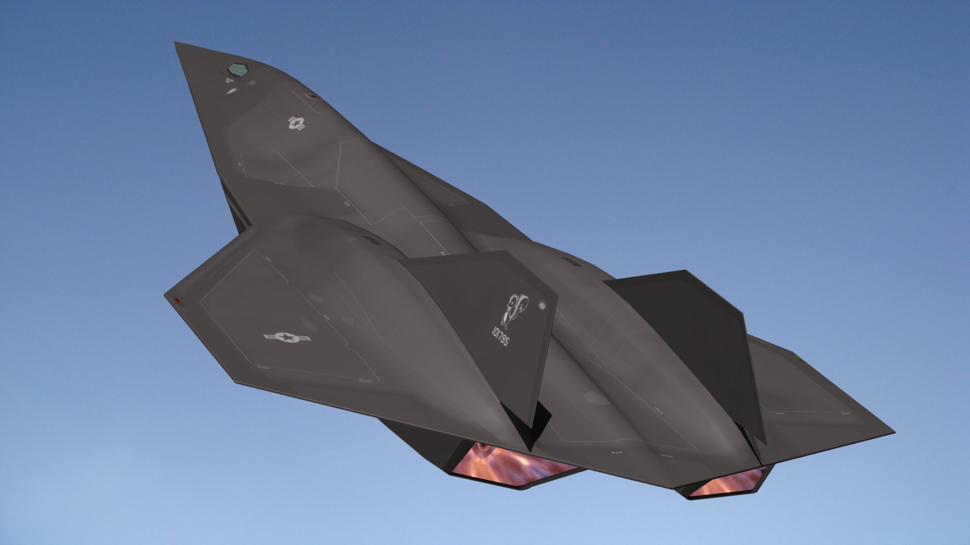 Lockheed Martin SR-72 Darkstar - 3D model by exéla (@exela