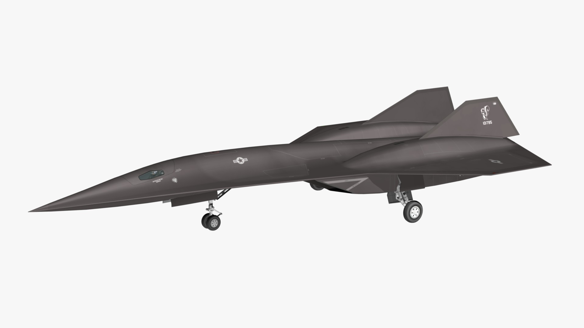 Lockheed Martin SR-72 Darkstar - 3D model by exéla (@exela) [5a5338b]