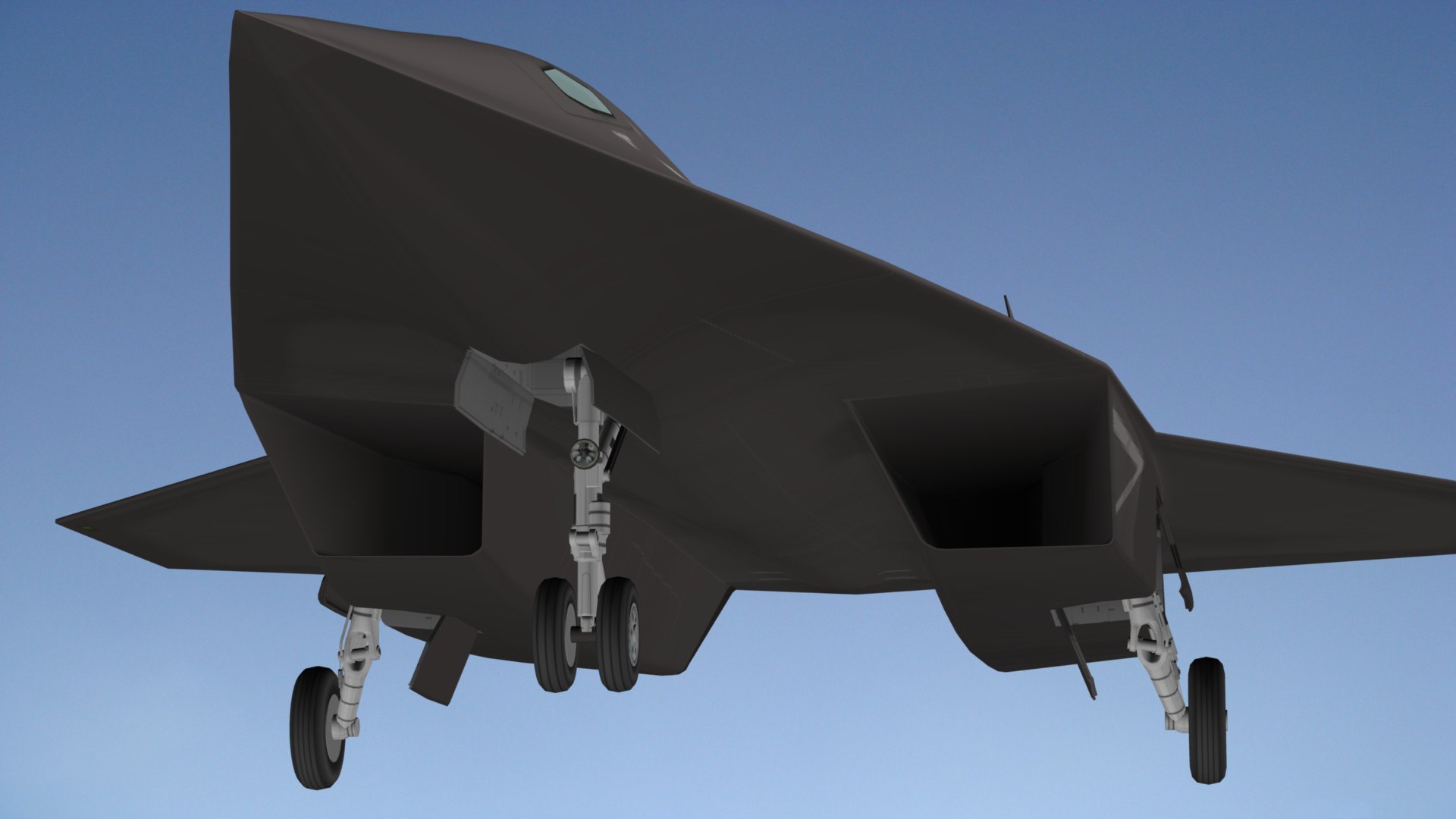 SR72 DarkStar 3D Model - TurboSquid 1919594