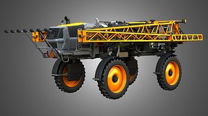 3D Hagie STS16 Self-Propelled Sprayer - Closed Arms