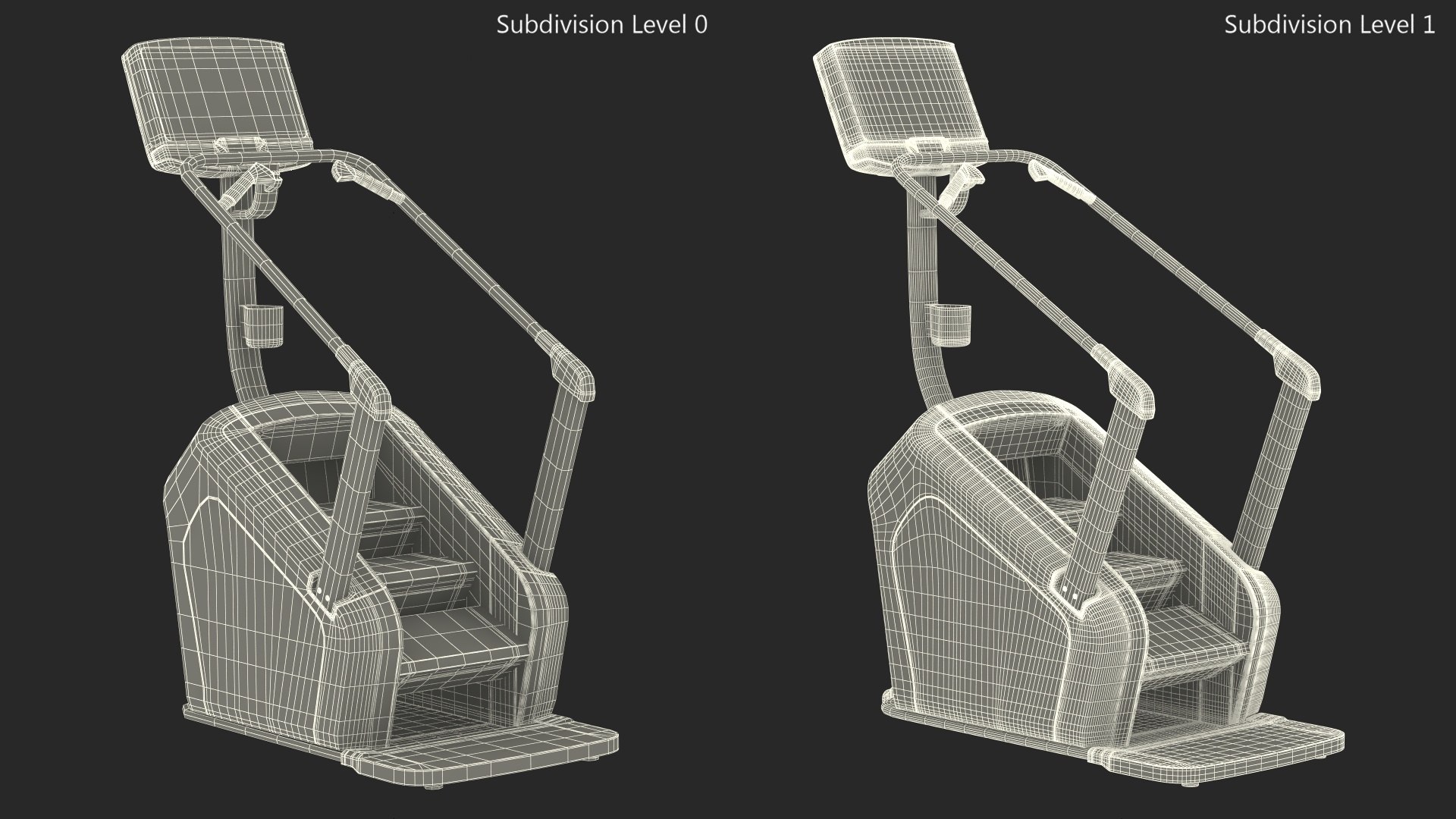 3D Stair Climbing Matrix Machine Model TurboSquid 2063829