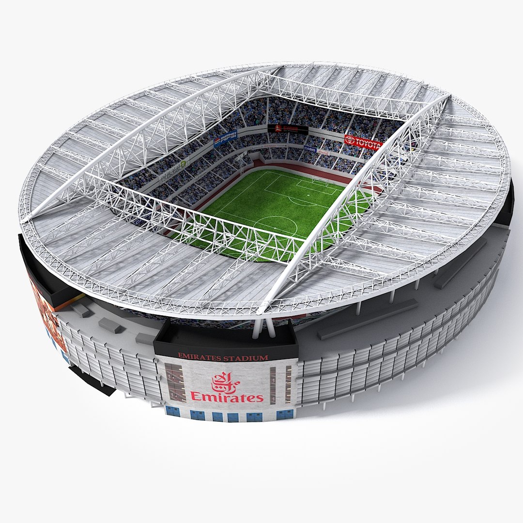 Football Stadium 3D - TurboSquid 1201349