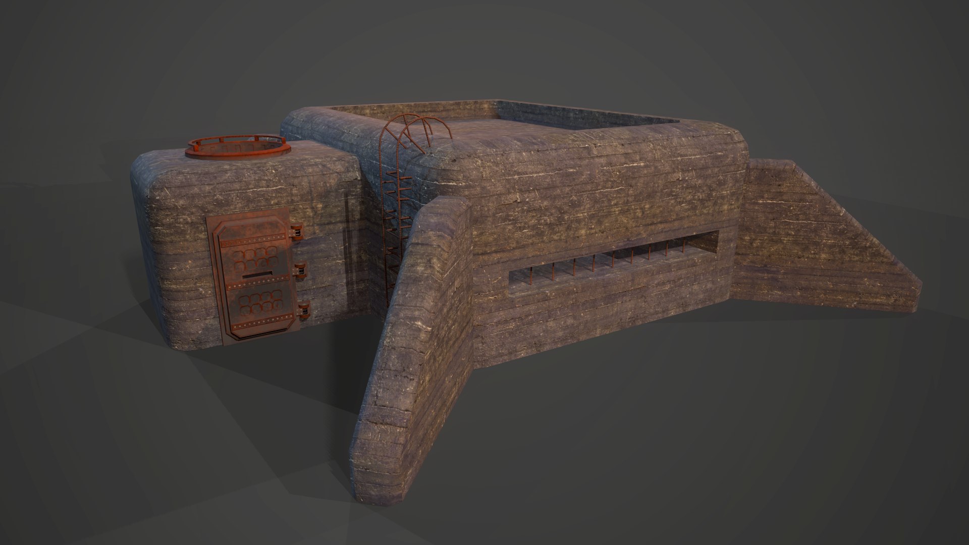 bunker shelter barrier model https://p.turbosquid.com/ts-thumb/Tx/ew1hgx/qR589ccq/screenshot002/png/1542284760/1920x1080/fit_q87/b959f5cab8ff0493eb349b679b5d203e5e8a582d/screenshot002.jpg