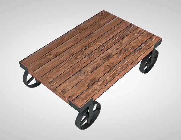 3D model interior coffee table