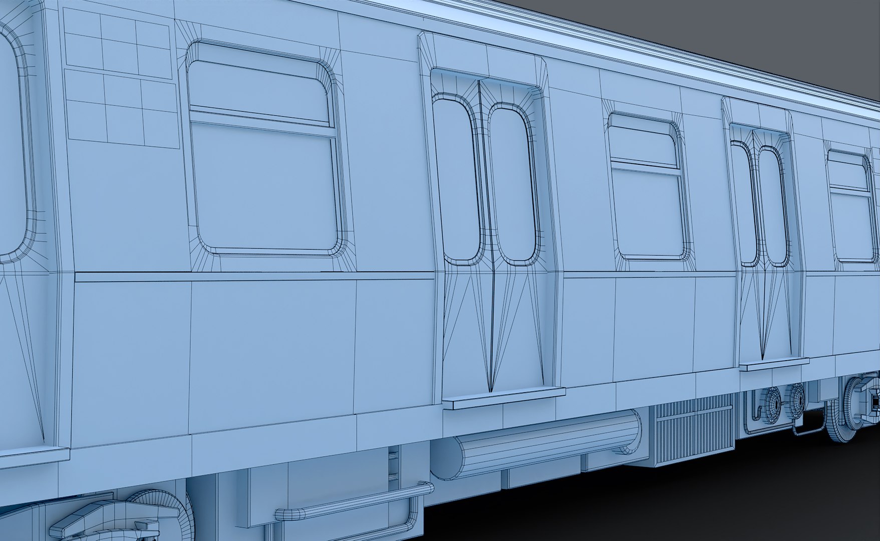 3D Subway Train With Interior Model - TurboSquid 1964289