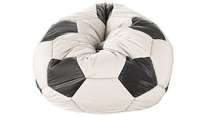 3D Bean bag chair soccer ball