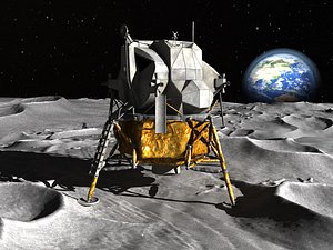3d nasa apollo lunar model