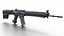 G3 Rifle Variants  Modular Game-Ready Weapons Pack