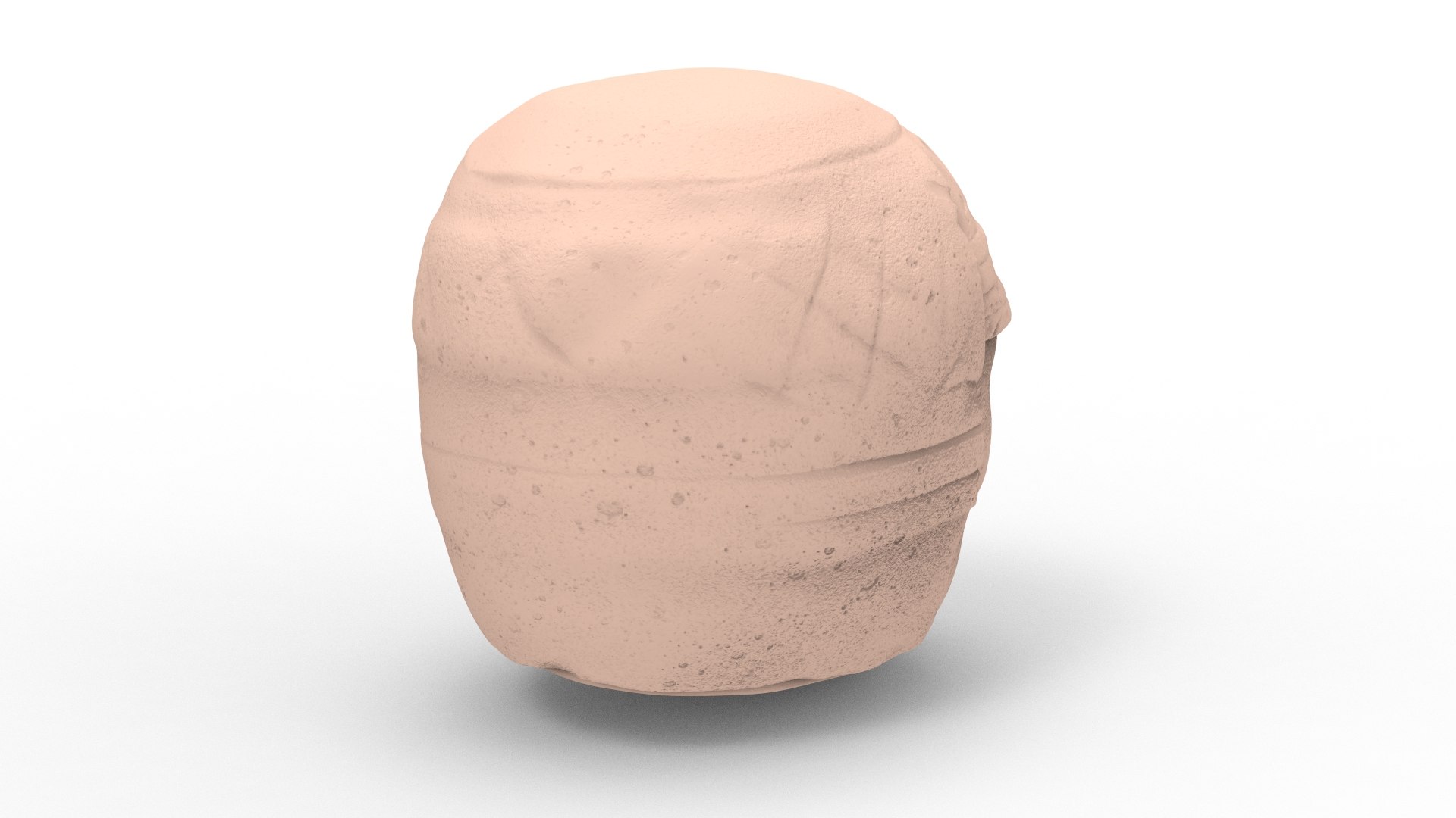 3D San Lorenzo Colossal Head 3 TurboSquid 2156919