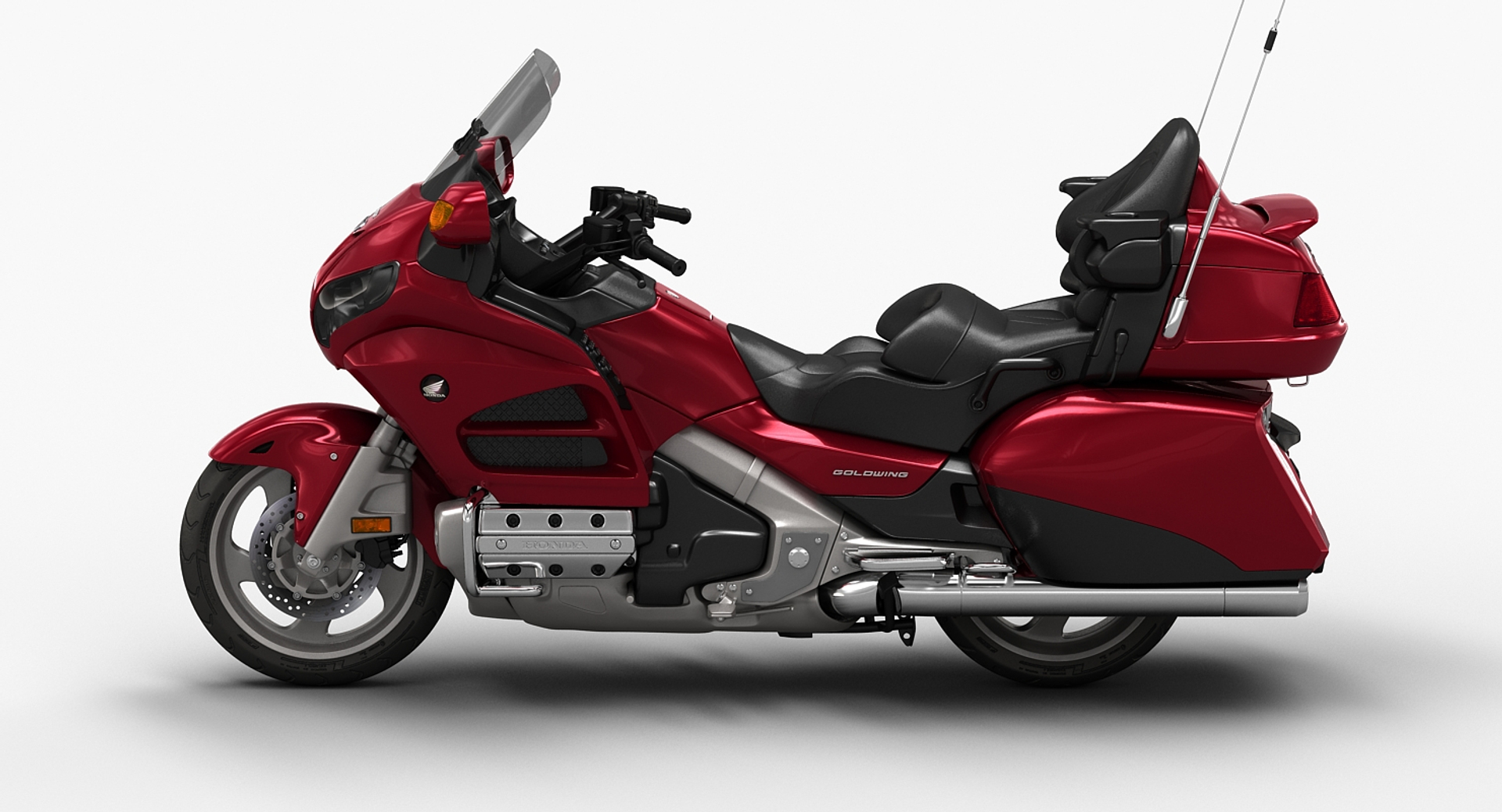 3d 2016 Honda Goldwing Model