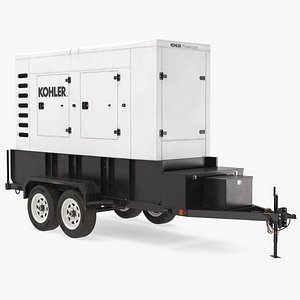 kohler big mobile generator 3D model