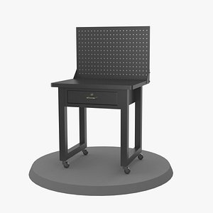Industrial Mobile Work Bench 3D model