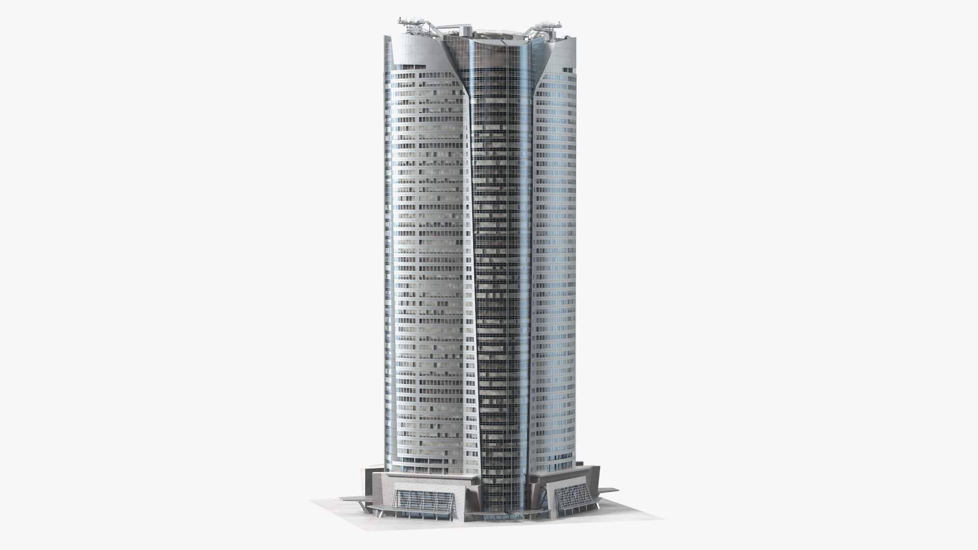 Residential Building 3D model preview