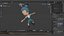 Готов к игре Low Poly Rigged Character Pack