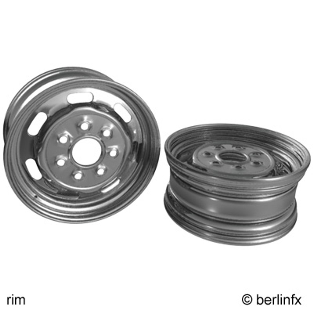 3d Wheel Rim Model