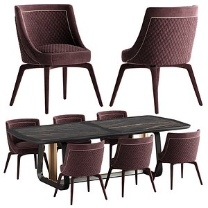 vittoriafrigerio perla chair arquis 3D