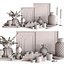 3D model Table Decor Set 3D model