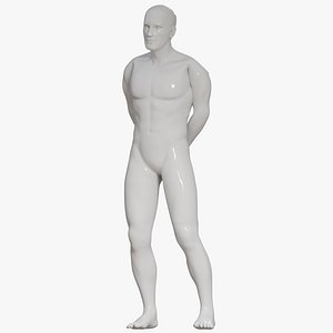 Male mannequin pose 6 PBR