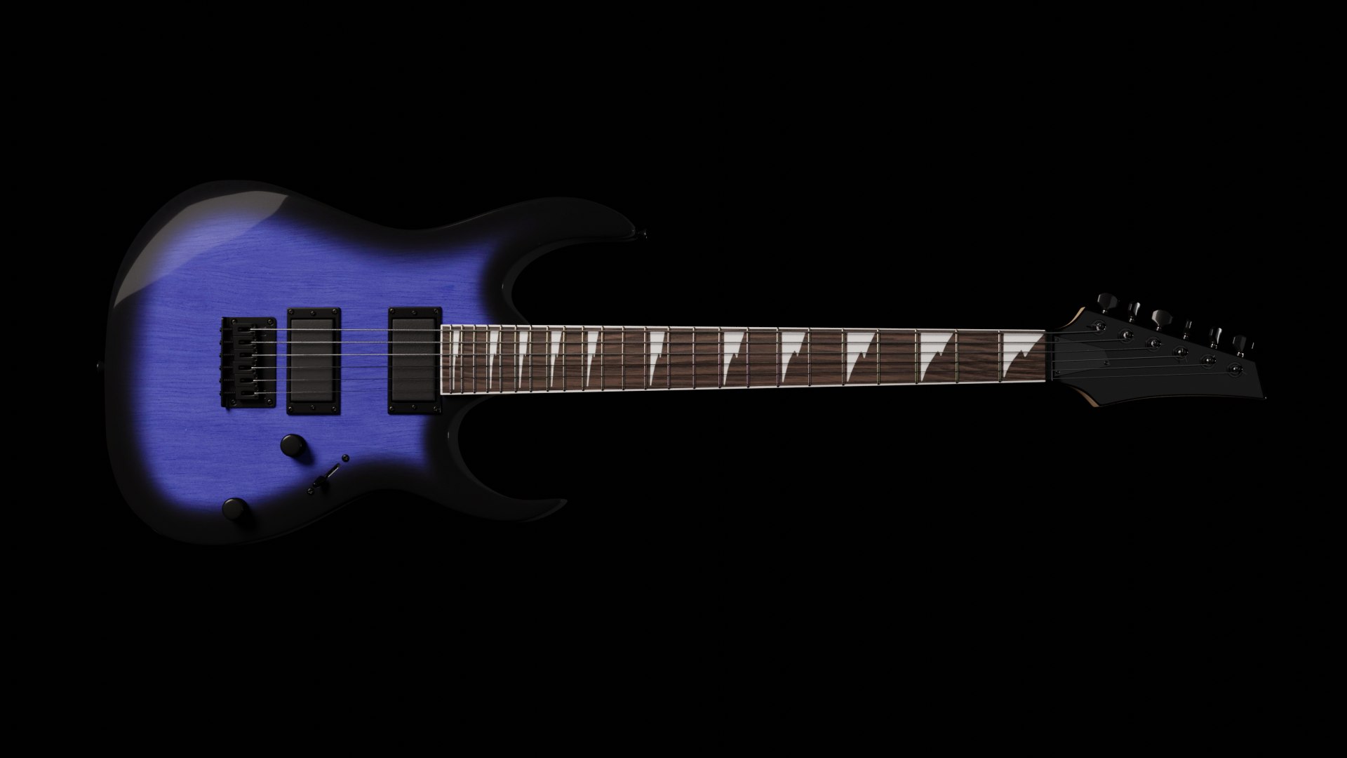 Electric guitar  Ibanez style model https://p.turbosquid.com/ts-thumb/Ty/Z8jQPw/CH/37/png/1649929669/1920x1080/fit_q87/7118c7cc4af777b4e931e0eaaa8c129e4d59ee9b/37.jpg