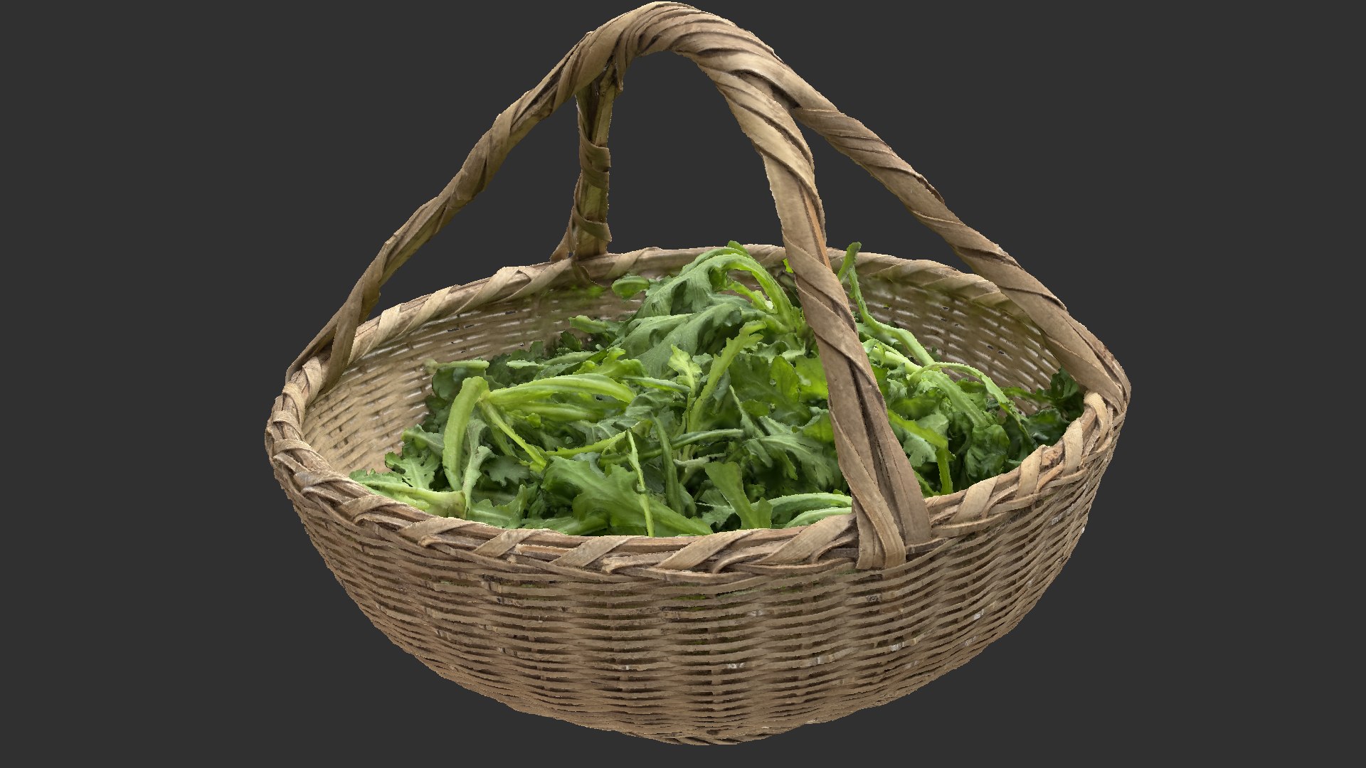 A basket of vegetables 3d scan 3D model - TurboSquid 1995351