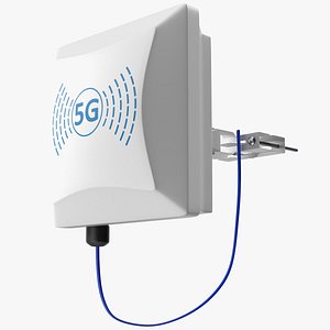 small cell 5g antenna 3D model