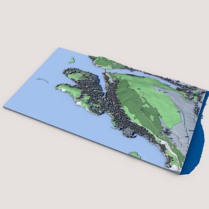 Cityscape Dubrovnik Croatia 3D model