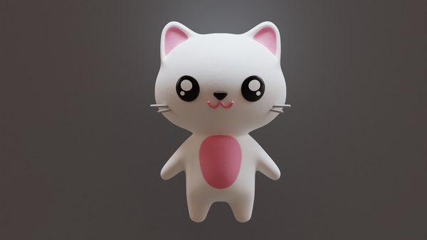 Base de gato para jogo Modelo 3D - TurboSquid 1300138