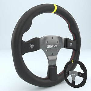 steering wheel r330b 3D model