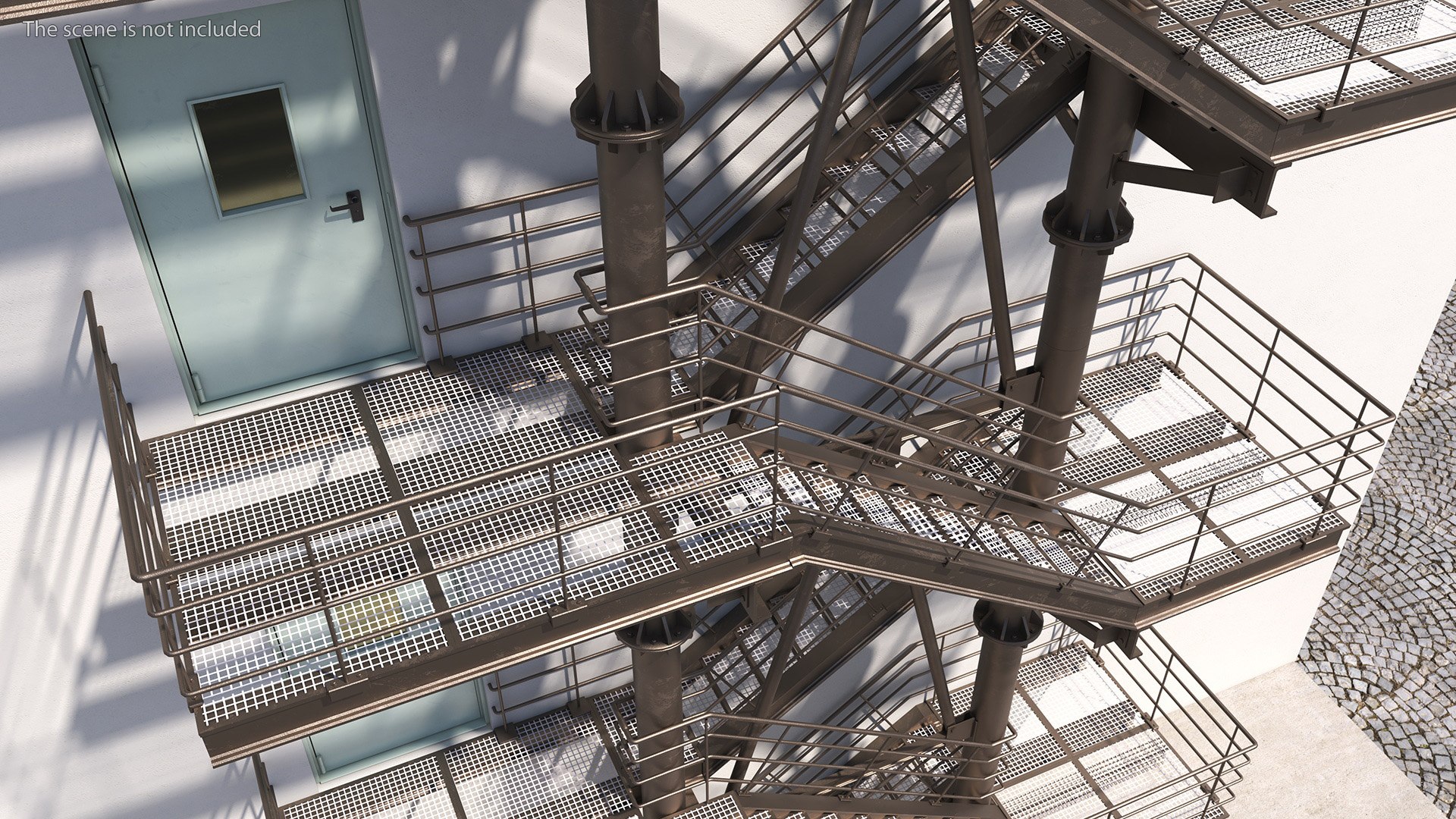 Modular Fire Escape 3D model https://p.turbosquid.com/ts-thumb/Ty/gHODLm/02/modularfireescapemb3dmodel004/jpg/1724870537/1920x1080/fit_q87/3ad6d23b0fcd021686cba9f4b7f795bb68f2fc99/modularfireescapemb3dmodel004.jpg