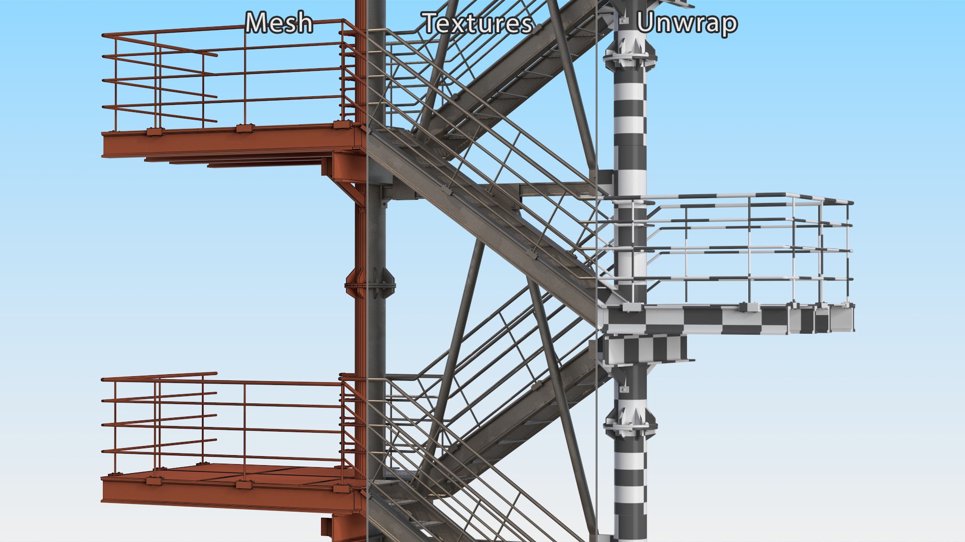 Modular Fire Escape 3D model https://p.turbosquid.com/ts-thumb/Ty/gHODLm/nj/modularfireescapemb3dmodel015/jpg/1724870577/1920x1080/fit_q87/59139cbc39223002668b7d737e9b74409221ecfc/modularfireescapemb3dmodel015.jpg