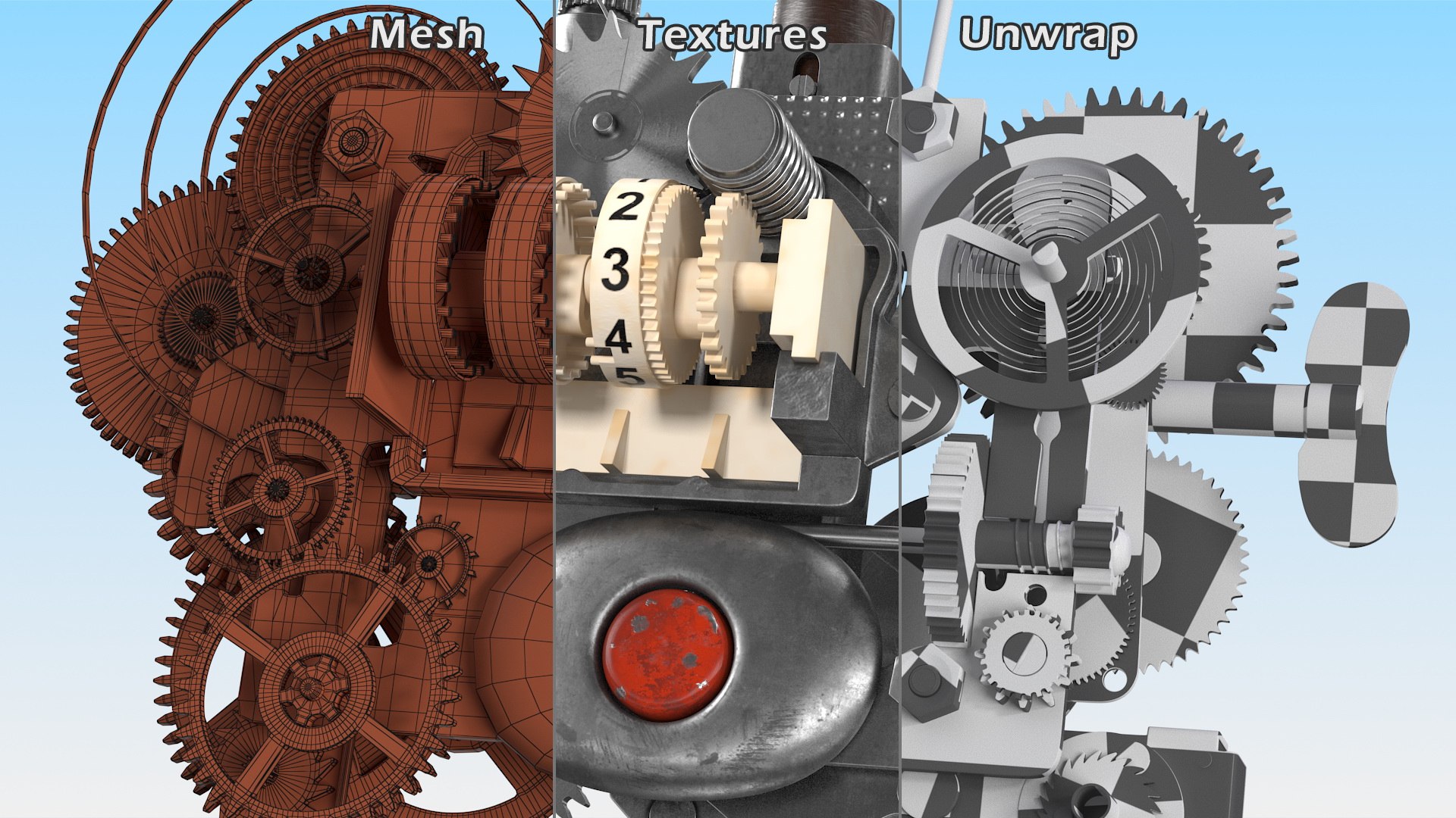 clockwork gear counter mechanism 3D https://p.turbosquid.com/ts-thumb/Ty/gJ907H/ApuZh58K/clockworkgearwithcountermechanismsilverc4dmodel016/jpg/1606261166/1920x1080/fit_q87/06f5bee249b0c471a635fd2b2b5f8b70d392e7f6/clockworkgearwithcountermechanismsilverc4dmodel016.jpg