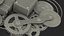 clockwork gear counter mechanism 3D