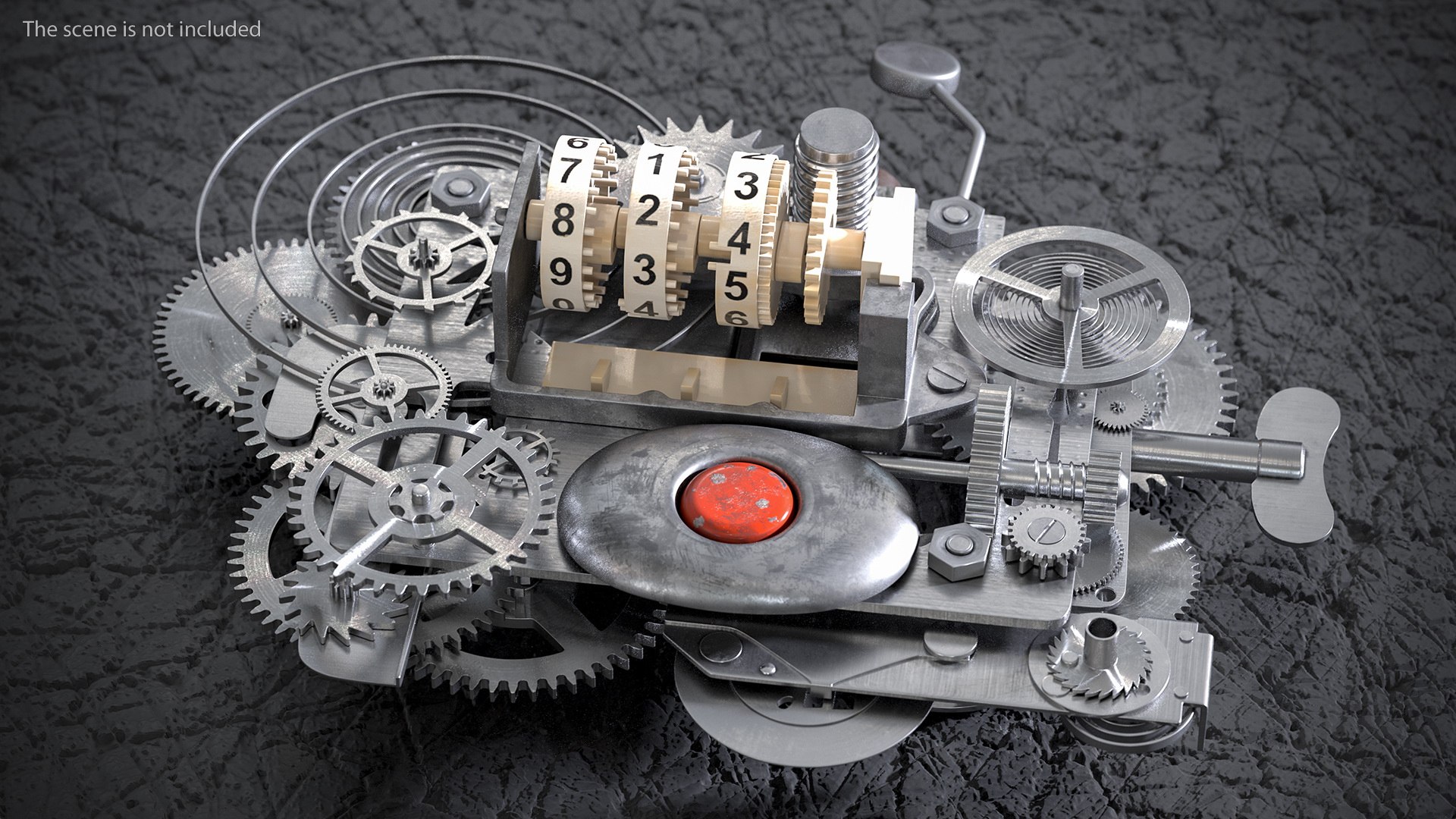 clockwork gear counter mechanism 3D https://p.turbosquid.com/ts-thumb/Ty/gJ907H/wpTCBNzE/clockworkgearwithcountermechanismsilverc4dmodel005/jpg/1606261018/1920x1080/fit_q87/62600065e3acf185cdb5afd16e3f4222b417db18/clockworkgearwithcountermechanismsilverc4dmodel005.jpg