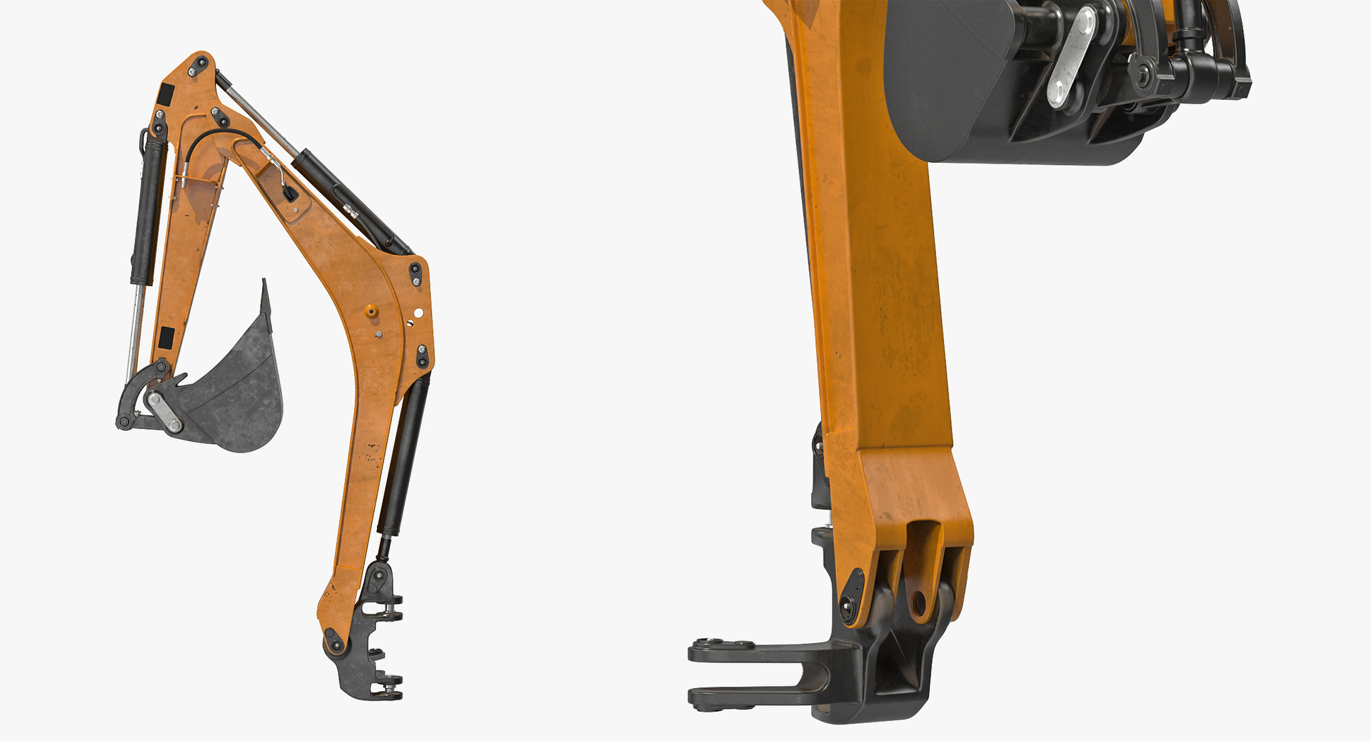 Excavator boom arm rigged 3D TurboSquid 1391968
