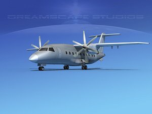 3d model dornier do-328-130