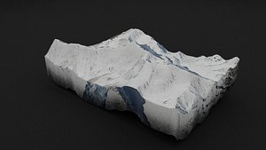 Distaghil Sar 3D model