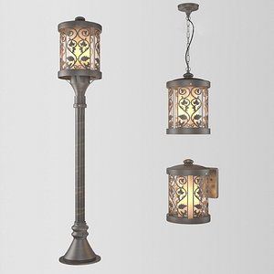 crystal nice light 3D model